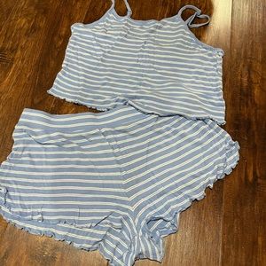 Striped Pajama Set